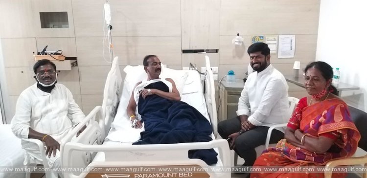 ఈటెలను పరామర్శించిన వివేక్ వెంకటస్వామి, నంగి దేవేందర్ రెడ్డి,తుల ఉమ